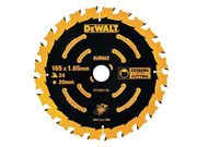 DeWALT DT10624-QZ - Extreme Framing Circular Saw Blade 24T (Cordless)
