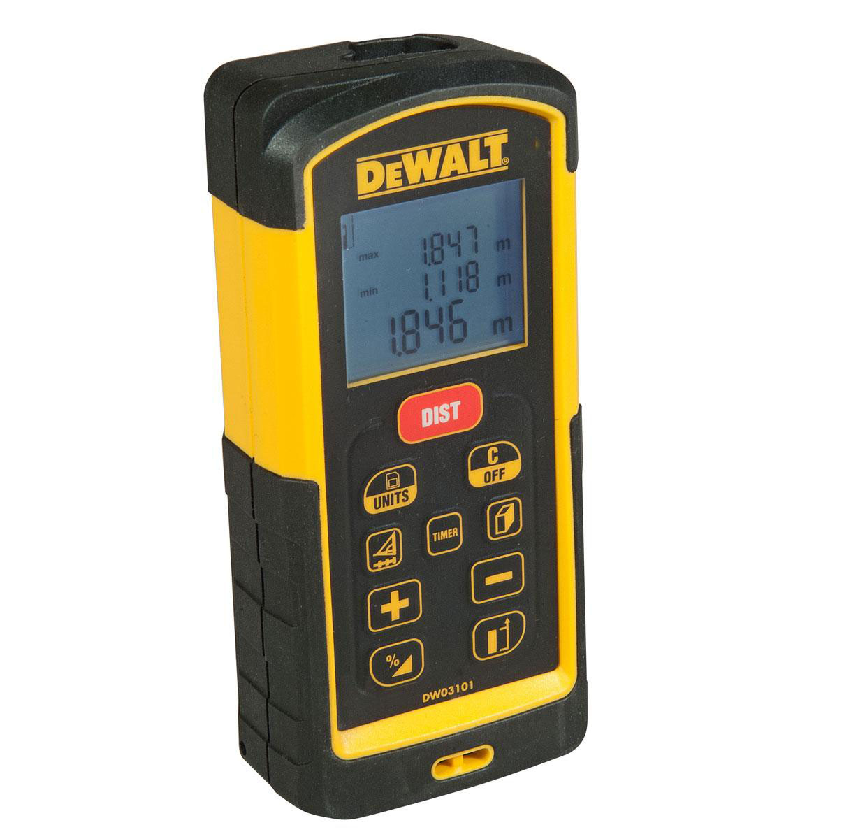 DeWALT DW03101-XJ - Laser Distance Meter 100m (330ft)