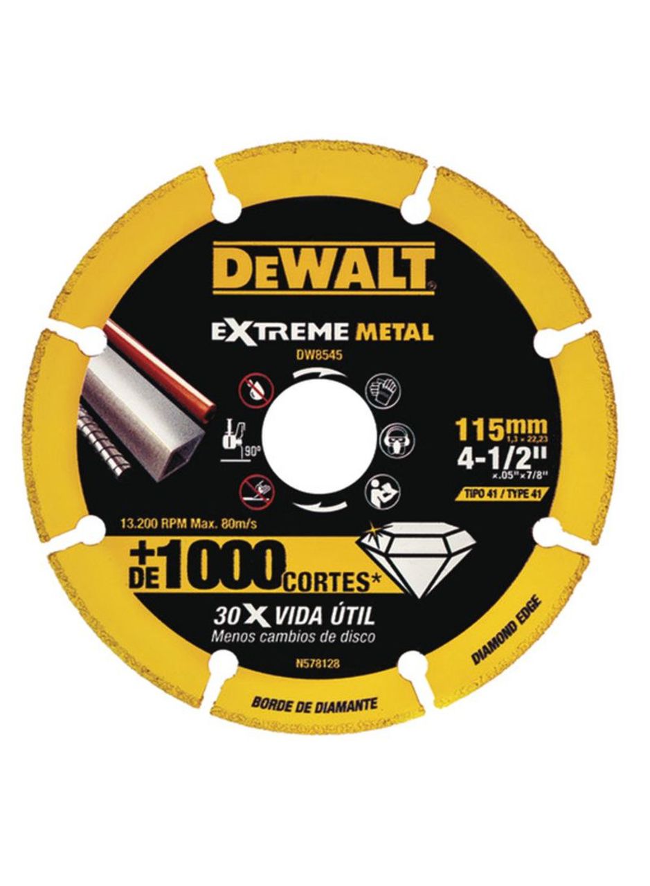 Disco corte diamantado dewalt dw8545 115 mm
