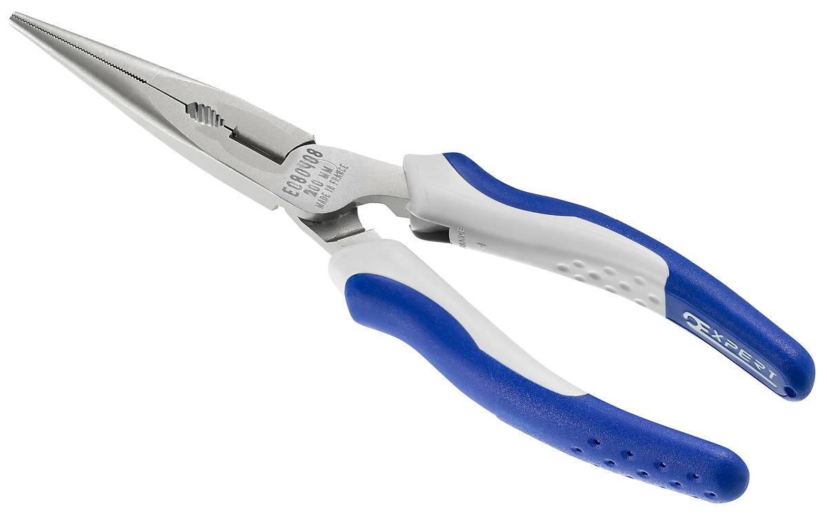 EXPERT E080408 - Straight Nose 1/2 Round.Pliers-160mm