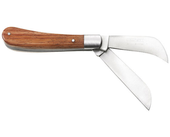 EXPERT E117767 - Dual-Blade Electricians Knife
