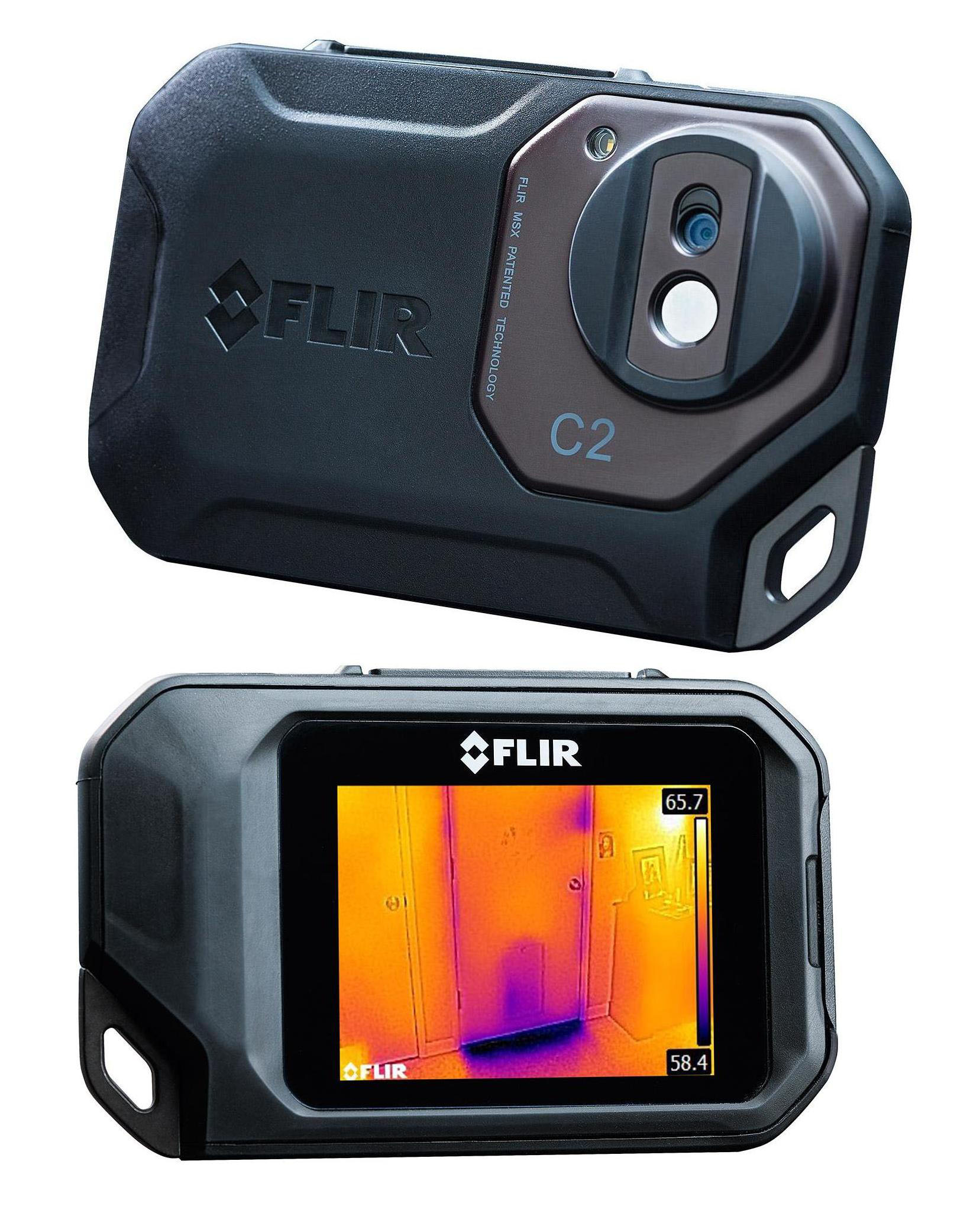 72001-0101 with MSX FLIR C2 Compact Pocket-Sized Thermal Imaging Camera System 