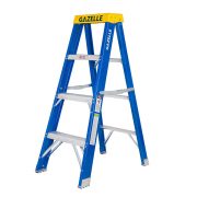 GAZELLE G3004 - 4 Ft. Fiberglass Step Ladder for working height up to 8 Ft.