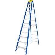 GAZELLE G3012 - 12 Ft. Fiberglass Step Ladder for working height up to 16 Ft.