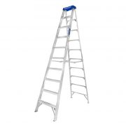 GAZELLE G5010 - 10 Ft. Aluminium Step Ladder for working height up to 14 Ft.
