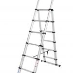 GAZELLE G5108 - Telescopic Step Ladder 2.4M
