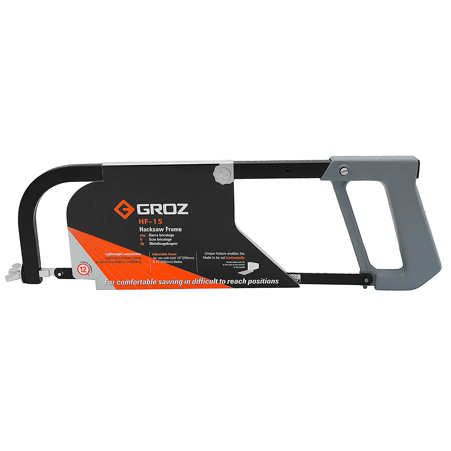 Groz 30100 Junior Hacksaw Frame 