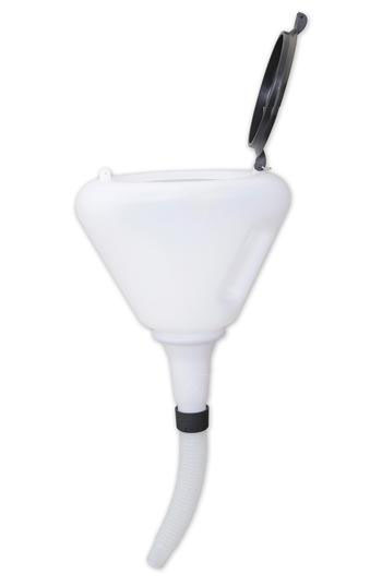 Use with All Media GROZ 60-Ounce Conical Oil Funnel 41936 Polypropylene 9-inch Height