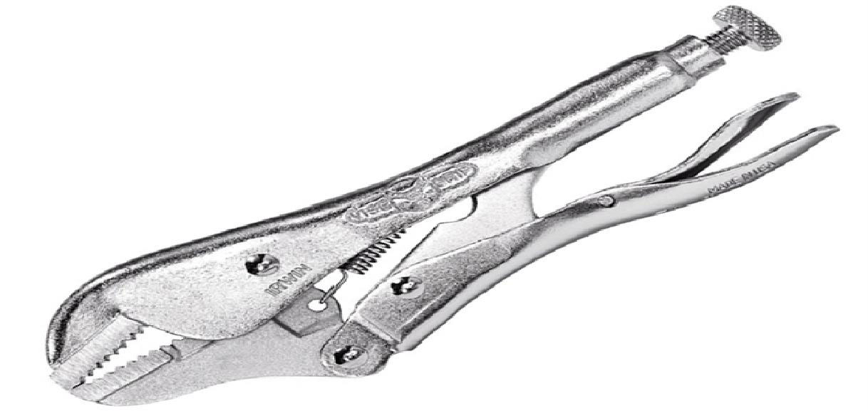 AABTools | IRWIN T0102EL4/10R Original Straight Jaw Locking Plier 10-inch