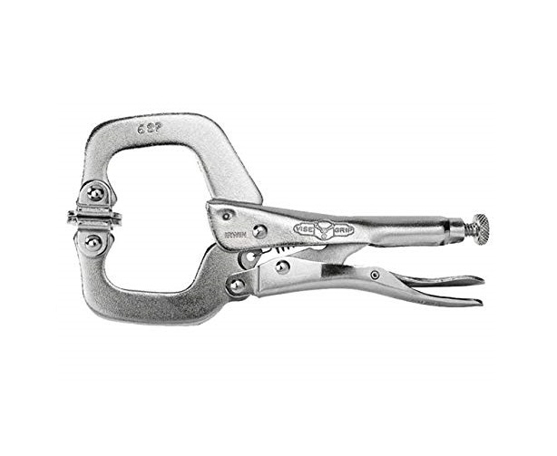 Locking C-Clamp 18 Inch,Heavy Duty C-Clamps with Swivel Pads Made from Strong High-Grade Carbon Steel for Home & Workshop Use 