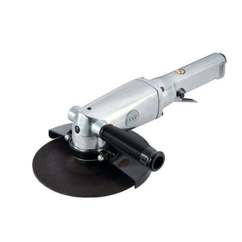 MIGHTY SEVEN QB-117 - 7-inch Air Angle Grinder;  Lever Type Throttle