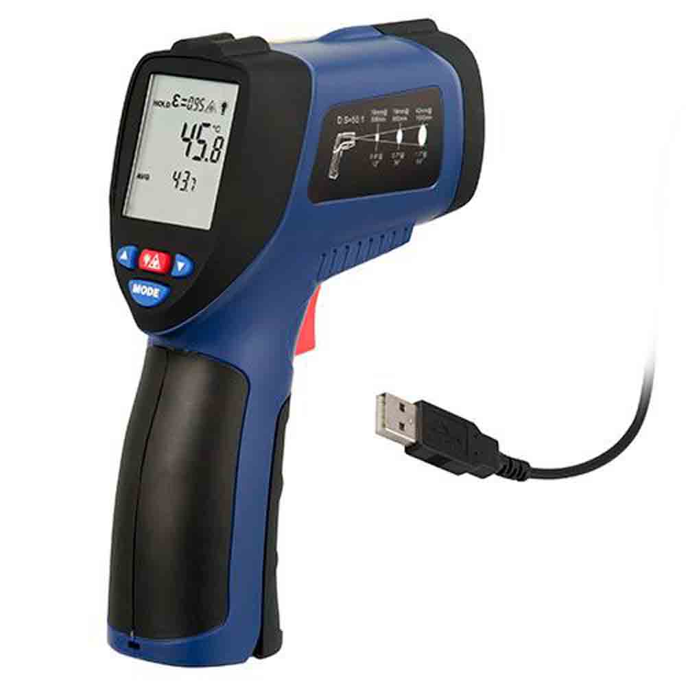 Digital Thermometer −55 — +125°C with USB connection