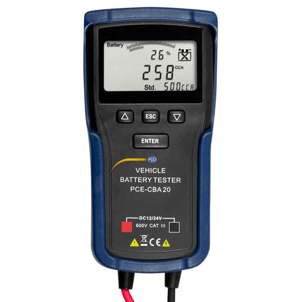 Tester per batterie auto PCE Instruments PCE-CBA 20, 76,86€