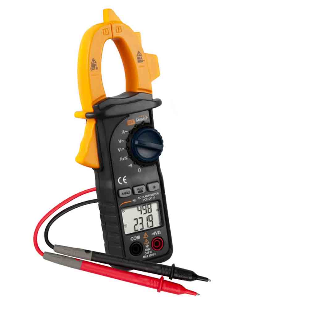 PCE Instruments DC 10 - Clamp Meter AC/DC 600 V
