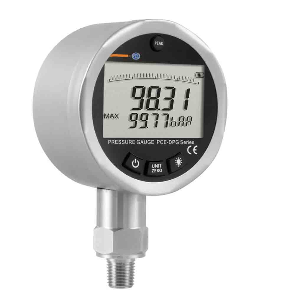 PCE Instruments DPG 100 - Pressure Gauge 1450 psi, 100 bar