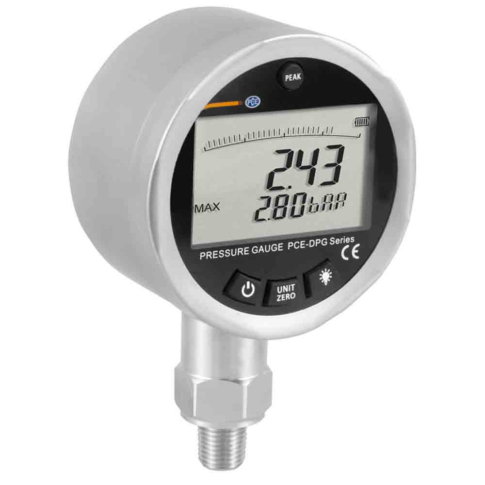 PCE Instruments DPG 3 - Pressure Gauge 43.5 psi, 3 bar
