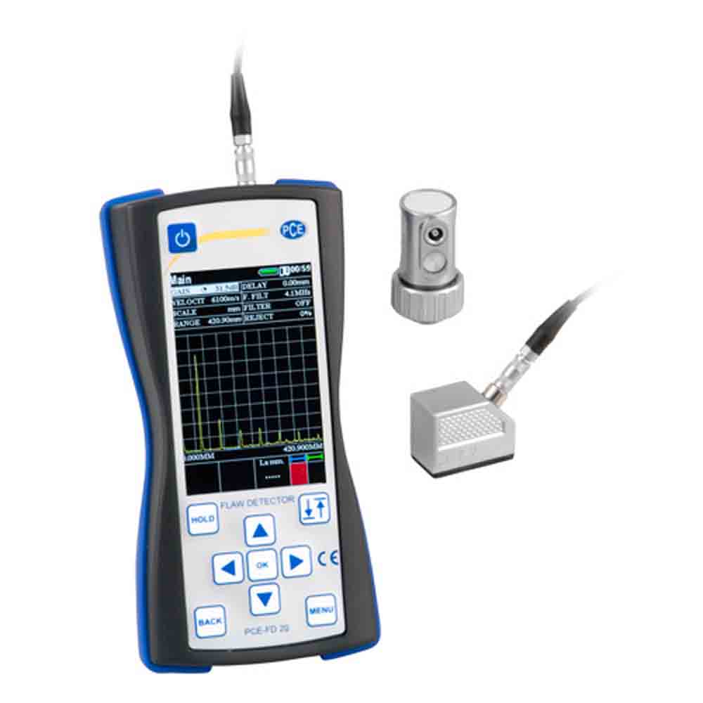 PCE Instruments FD 20 - Portable Ultrasonic Flaw Detector 1 to 10 MHz