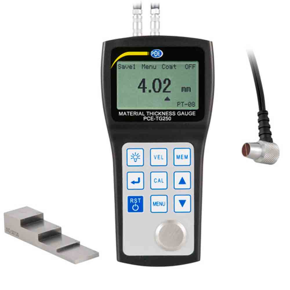 PCE Instruments TG 250 - Ultrasonic Thickness Gauge 1 to 250 mm