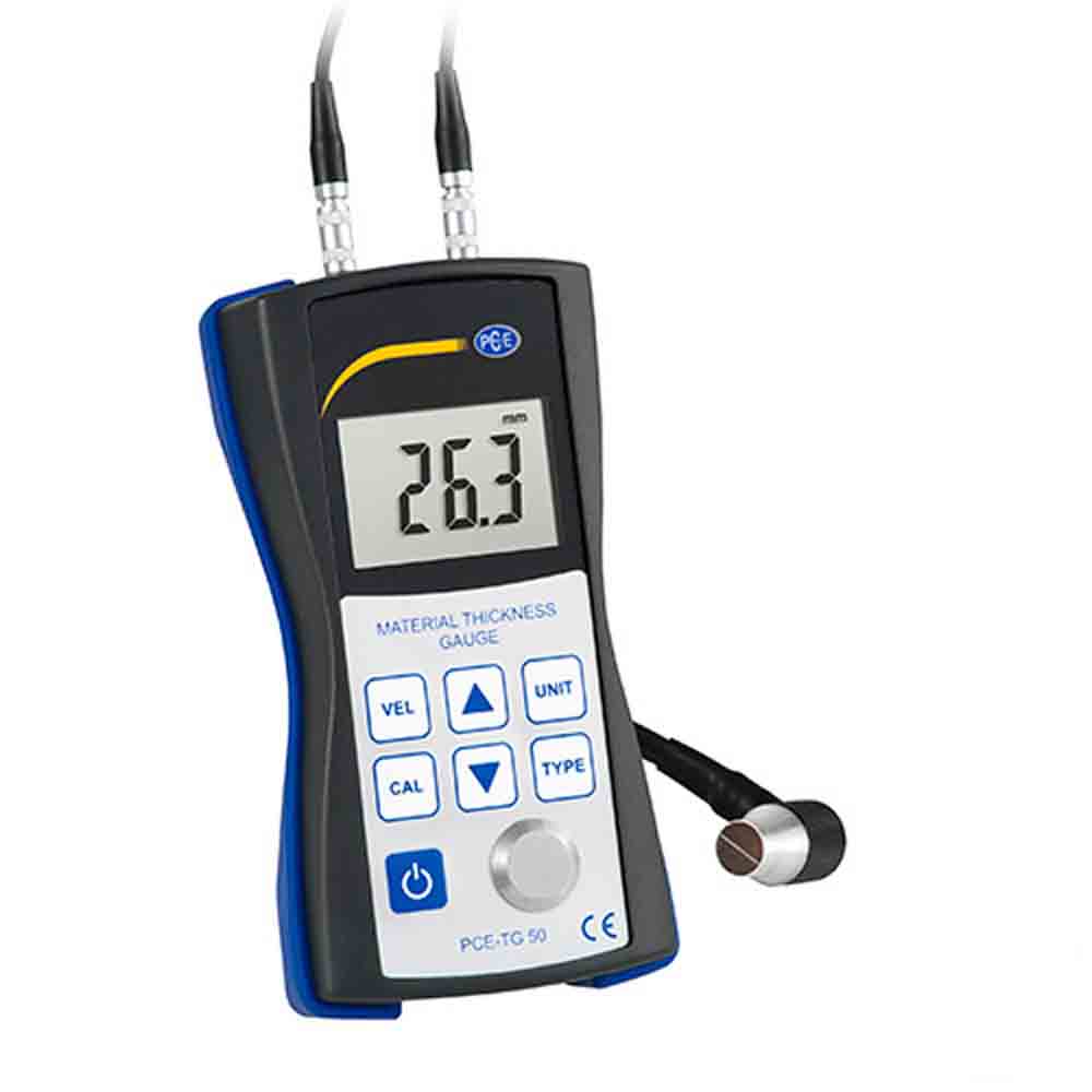 PCE Instruments TG 50 - Ultrasonic Material Thickness Meter 1.2 to 200 mm