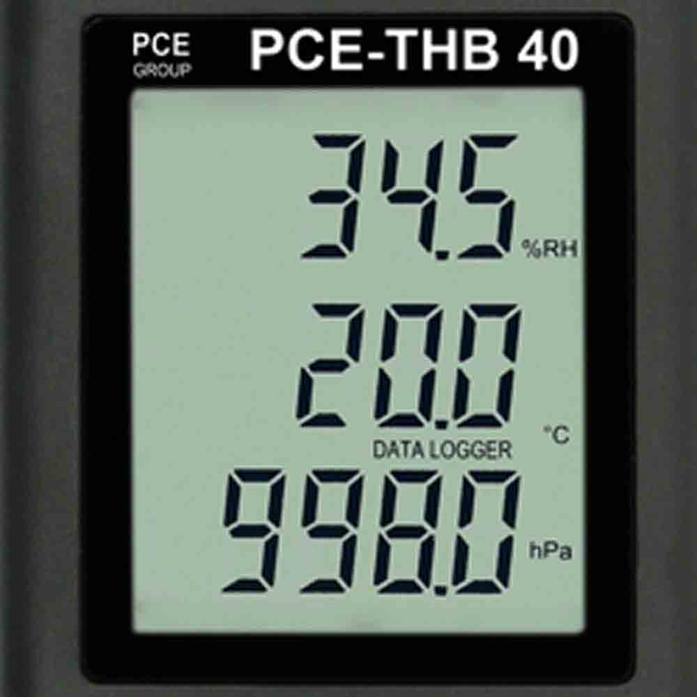 PCE_Temperature and Humidity Datalogger_THB 40_2 - Temperature and Humidity Datalogger
