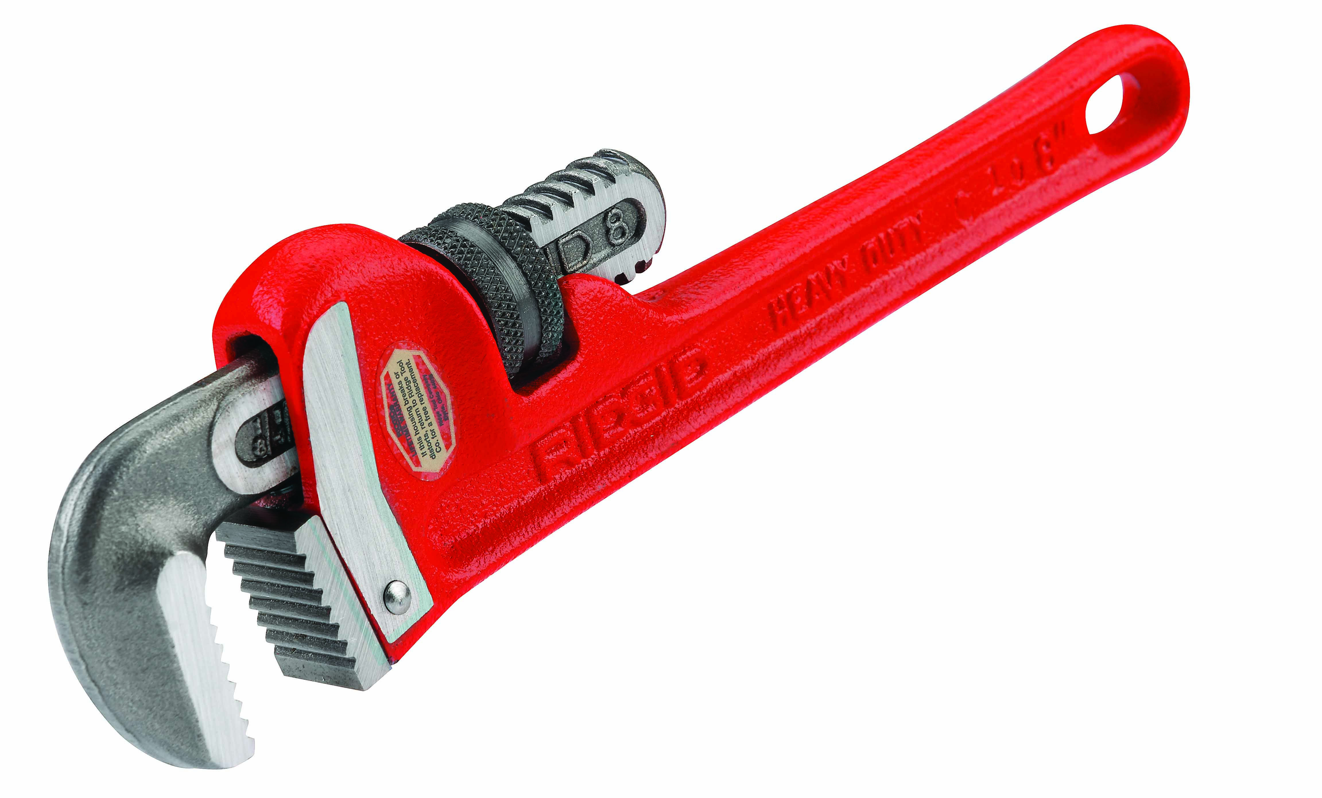 RIDGID 31005 - Heavy Duty Pipe Wrench  8-inch