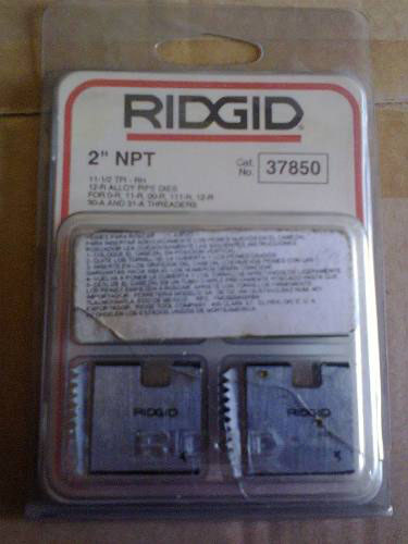 RIDGID 37850 - Pipe Die Set Npt – 2inch