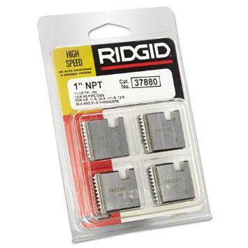 RIDGID 37880 - Pipe Die Set HSS Npt – 1inch