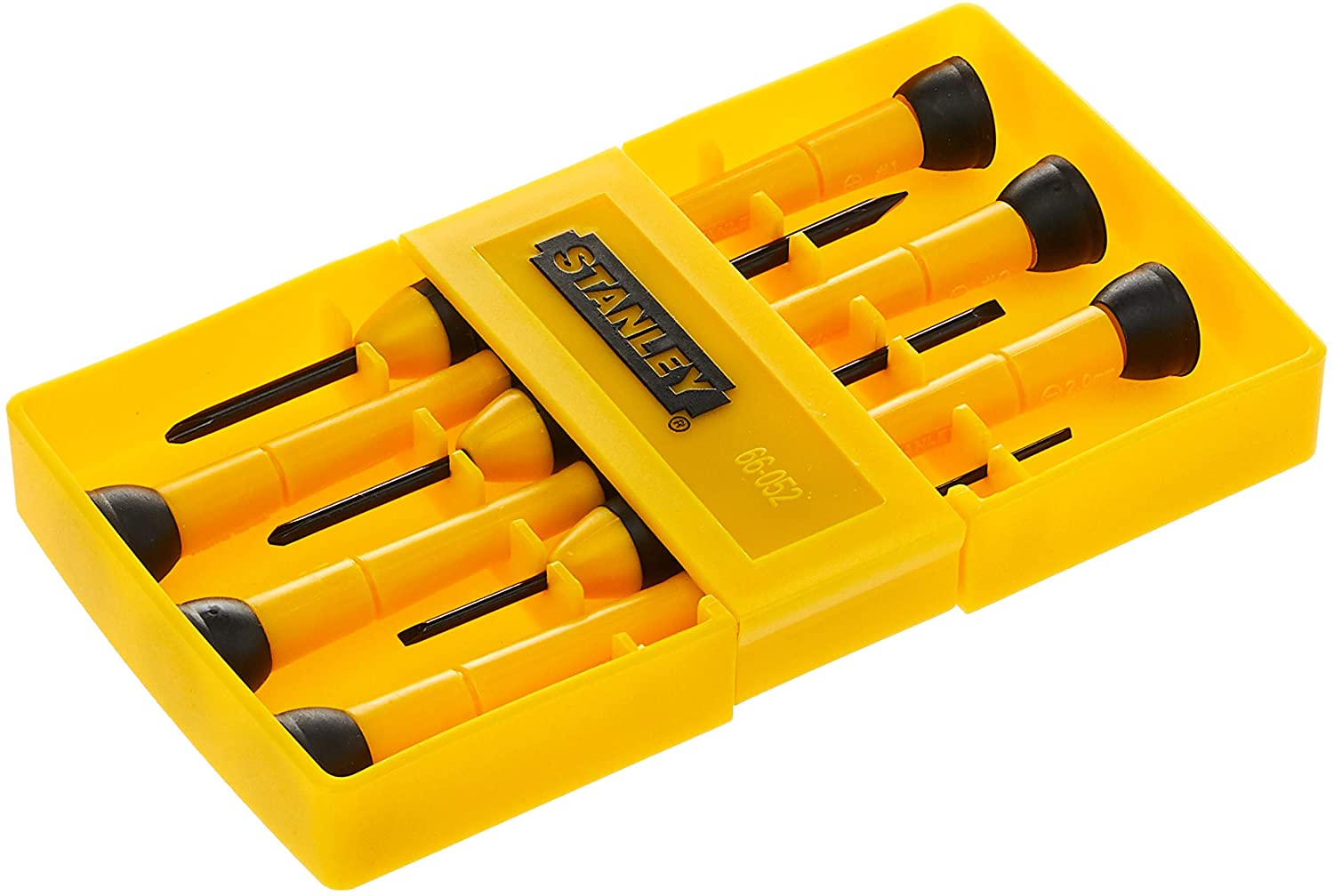 AABTools  STANLEY 0-65-007 6 Pieces Slotted Screwdriver Set