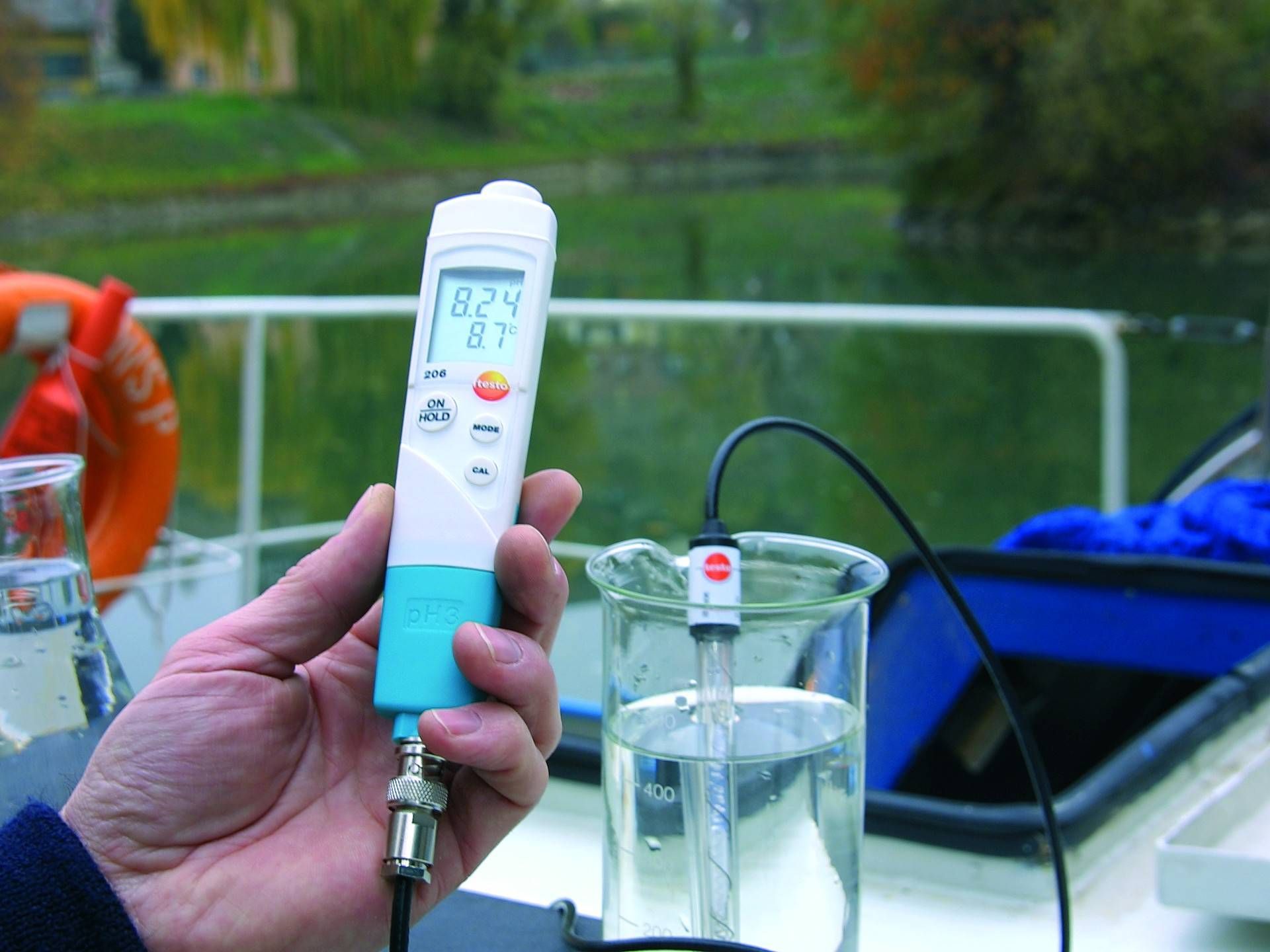 Testo_206 PH-Temperature_Measuring - PH/Temperature Measuring Instrument For Liquids