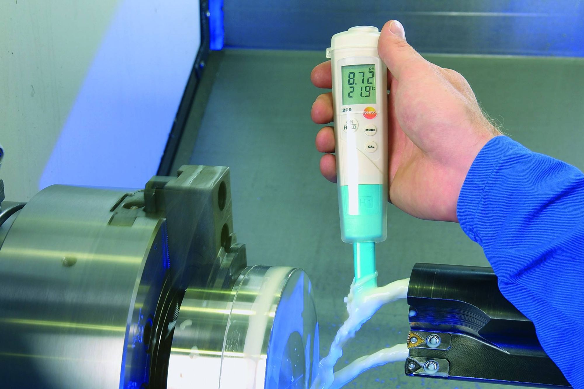 Testo_206 PH-Temperature_Measuring_2 - PH/Temperature Measuring Instrument For Liquids