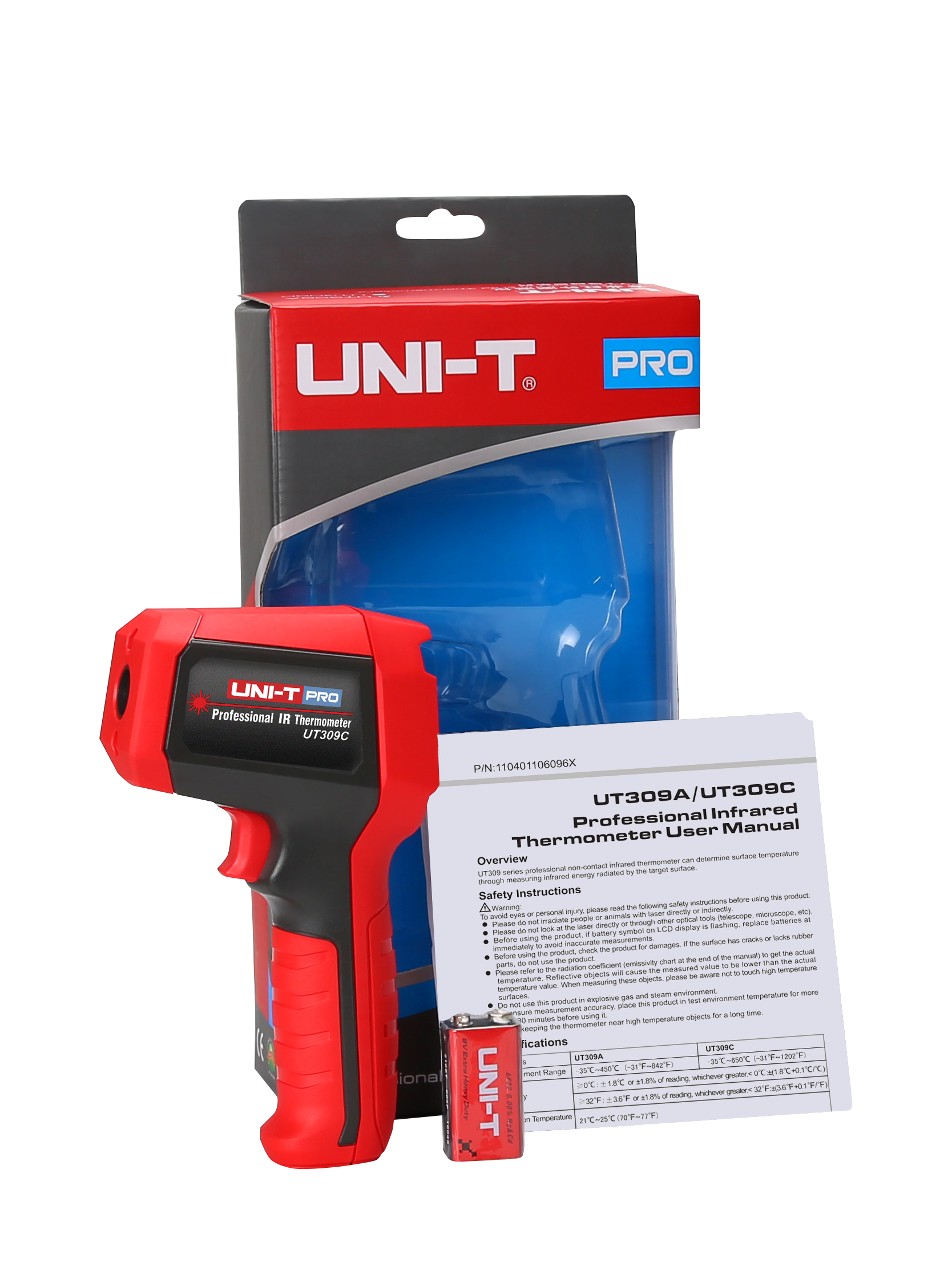 Infrared Thermometers - UNI-T Meters  Test & Measurement Tools and  Solutions