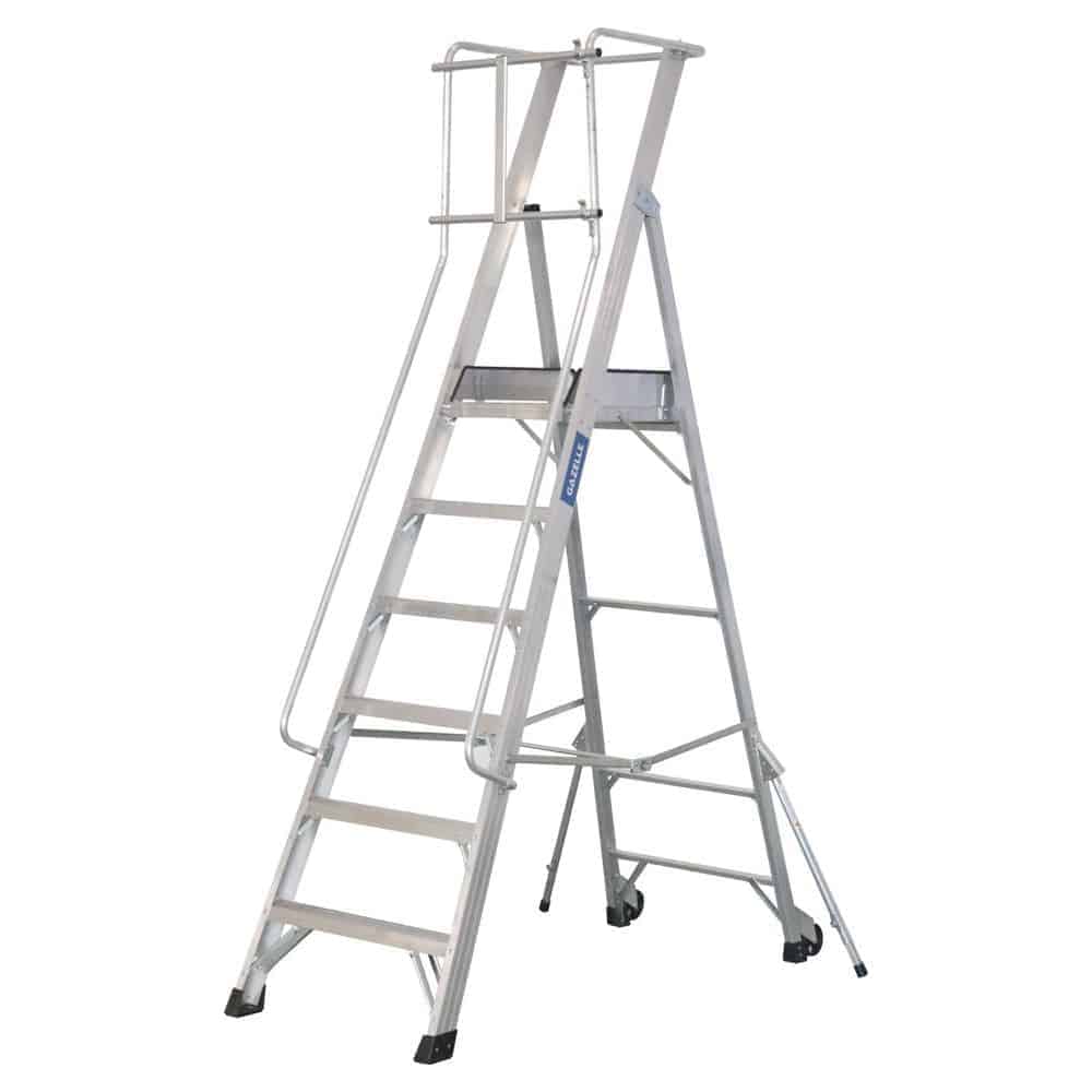 Buy Gazelle G5806 6ft Aluminium Platform Ladder in UAE