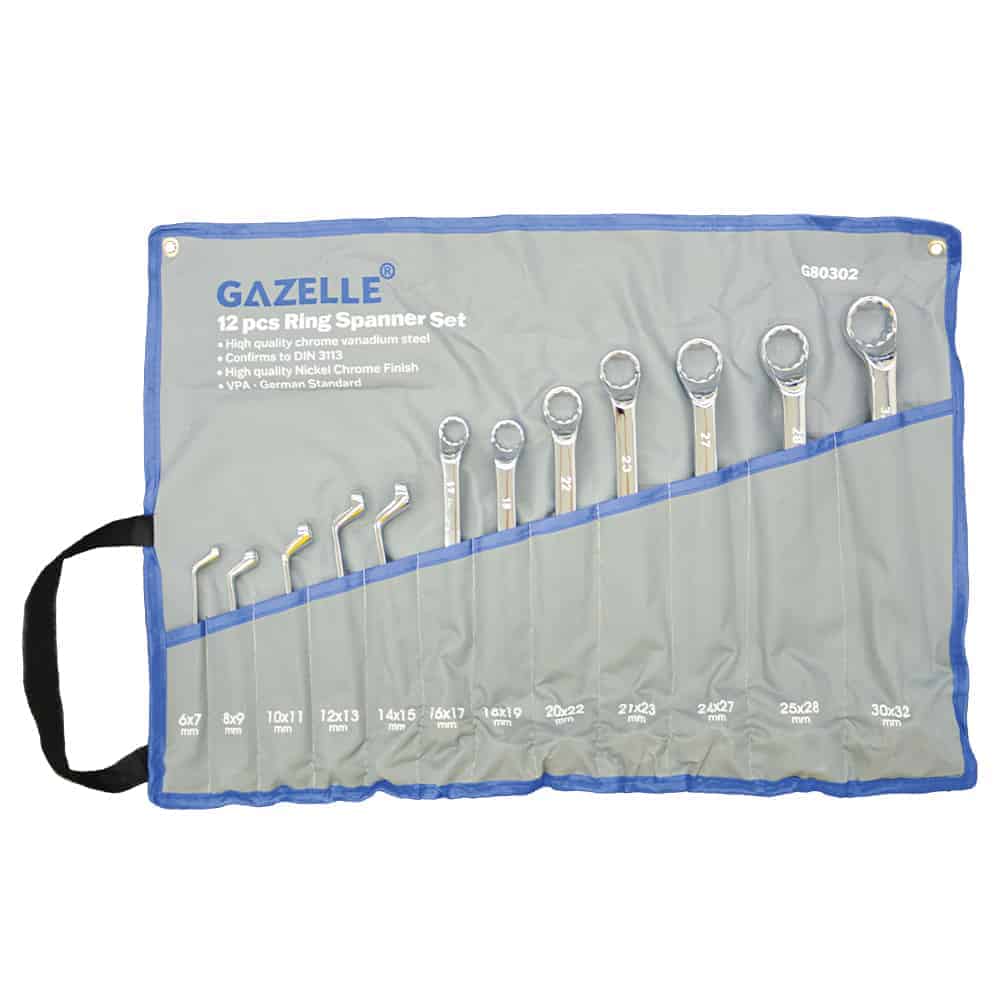 GEDORE 6078350 Double open ended spanner set 10 pcs 6-32 mm: Amazon.com:  Tools & Home Improvement